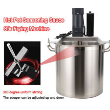 Auto Food Mixer Hot Pot Seasoning Bottom Soup Sauce Stir Frying Machine 40kg