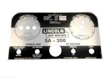 Ezinstall Lincoln Arc Welder Sa-200 L-5171 Black Replacement Decal Wrap