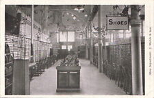 Postcard Shoe Department J Miehle Son Pottsville Pa