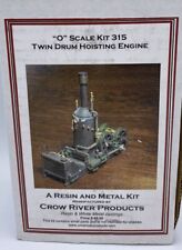 O Scale Kit 315 Twin Drum Hoisting Steam Engine Kit Crow River Products