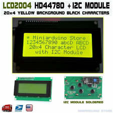 Lcd 2004 Yellow Serial Iic I2c Twi 20x4 Lcd2004 Module Display Screen Arduino