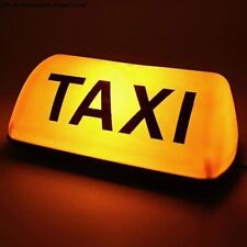 New 12v Taxi Cab Sign Roof Top Topper Car Magnetic Lamp Led Light Waterproof