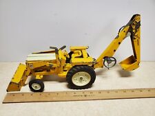 70s Toy Ertl International Harvester 3444 Toy Tractor Loader Back-hoe