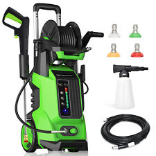 Powerful Electric High Pressure Washer 3500psi Max 2.6 Gpm Power Washer 1800w