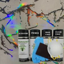 Hydrographic Film Water Transfer Hydro Dipping Activator Paint Kit Snow Prism