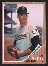 1962 Topps 437 Ray Moore Vg-ex