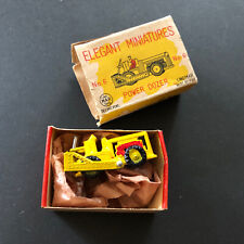 Vtg Marx Linemar Toys Elegant Miniatures Power Dozer 6 Mint Toy Used Box