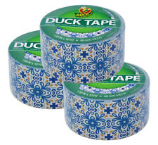 3 Pk Duck Tape Heavy-duty Printed Duct Tape Mosiac Design 1.88 Inches X 10 Yards
