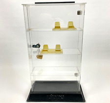 Zippo Lighter Logo Counter Display Case 18 34 Tall 4 Shelves W Key Acrylic