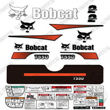 Fits Bobcat T550 Compact Track Loader Decal Kit Skid Steer Curved Stripes