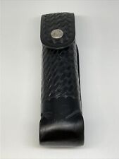 Gould Goodrich Mace Holder B541w Duty Leather Weave Police Belt .