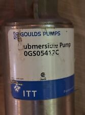 Goulds Pumps Deep Well Submersible Pump 10gs05412c