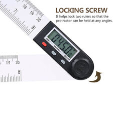 200mm Digital Lcd Display Angle Ruler 360 Electronic Goniometer Protractor G8l8