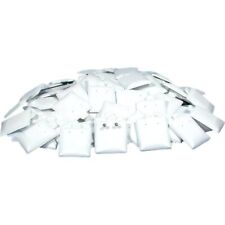 100 Earring White Puff Card Jewelry Case Display Pads 1 12 X 1 34