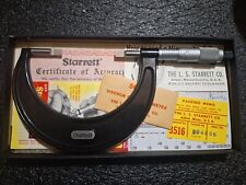 Starrett No. 486 1 12 - 2 12 Blade Micrometer. 001. Clean