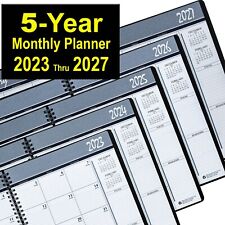 5 Year Monthly Planner House Of Doolittle 2625-02 2023 Thru 2027 8.5 X 11