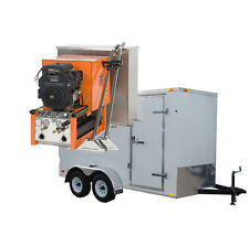 27hp Panther Truck Mount Carpet Tile And Air Duct Cleaning Equipment Trailer