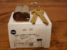 Yale 1220 Large Format Lfic 7 Pin Interchangeable Core 626 Keyway W Keys New