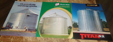 3-lot 80s-2000s Assorted Grain Bin Brochures In Nice Shape Used