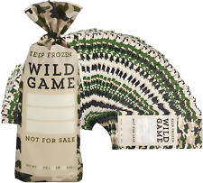 Wild Game Bags For Freezer Storage - Meat Bags For Your Ground 120 Pack 1 Lb