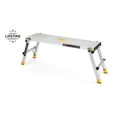 Gorilla Ladders Platform 4 X 12 X 20 300-lb Load Capacity Aluminum Slim-fold