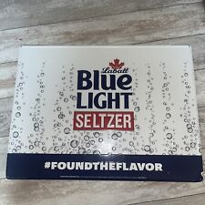Labatt Blue Light Seltzer Tin Sign