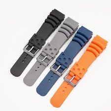 Silicone Rubber Waterproof Watch Strap Band 202224mm For Casio