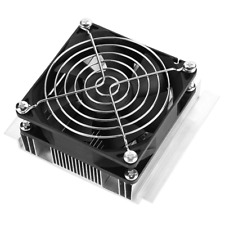Semiconductor Refrigeration Thermoelectric Peltier Cold Plate Cooler With Fan Fo