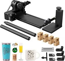 Xtool Ra2 Pro Rotary With Riser 4-in-1 Laser Rotary For Xtool M1 Laser Engraver