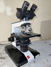 Leitz Biomed Microscope 4 Objectives