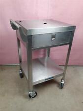 Lakeside Stainless Steel Anesthesia Or Surgical Med Table Cart Stand Drawer