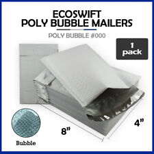 1 000 4x8 Ecoswift Brand Poly Bubble Mailers Small Padded Envelope 4 X 8
