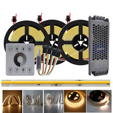 Cob Running Water Flowing Led Strip Light Ws2811 24v With Rf Touch Controller