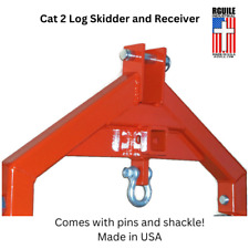 Tractor Attachment Cat 2 Kubota Org Log Skidder Trailer Receiver