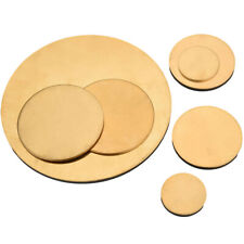 20mm305080100mm - 200mm Thick Brass Discs Round Plate Round Brass Sheets