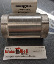 New Merrill 1-14 Stainless Steel Check Valve For Water Well Tank Installation