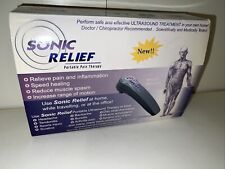 Handset Only Sonic Relief Ultrasound Sylark Device Portable Pain Therapy Sr-957