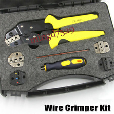 Crimping Tool Wire Crimper Plier Terminal Connectors Ratcheting For Electricity