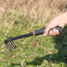 Garden Handheld Claw Rake Cultivator Stainless Steel Heavy Duty 1pc