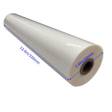 1 Roll Glossy Thermal Laminating Film 12.5 In X 656 Ft Uv Luster Hot Films