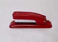 Vintage Swingline Cub Red Portable Desktop Stapler Made In The Usa