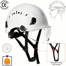 Hard Hat With Visor Construction Helmet Safety Helmet Vented Climbing Helmet