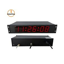 2u Rack-mounted Gps Clock 2.3 X 6 Digit Automatic Daylight Saving Time Change