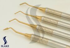4 Composite Filling Instrument Restorative Kit Gold Coated Dental Instrument Ce