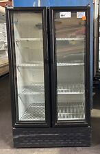 True Gdm-30-ld 2 Glass Door Refrigerator Low-height Cooler Display Merchandiser