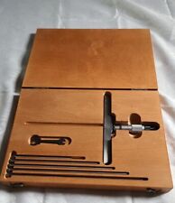 Starrett 445 Depth Micrometer With Case 6 Inch Base Excellent Great Condition