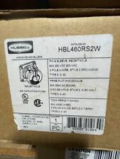 New Hubbell Hbl460rs2w Pin And Sleeve Receptacle 60amp Free Ship  6 Available