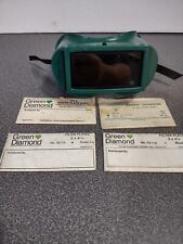 Vintage Gateway Welding Goggles Z87.1 Green Excellent Condition W Xtra Lenses