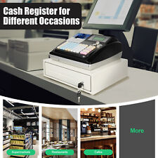 Led Display Pos System Cash Register W Drawer 48 Keys For Retail Rectangular