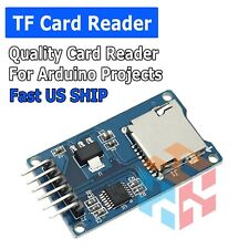 Micro Sd Tf Memory Card Reader Module With Spi Interface For Arduino - Us Stock
